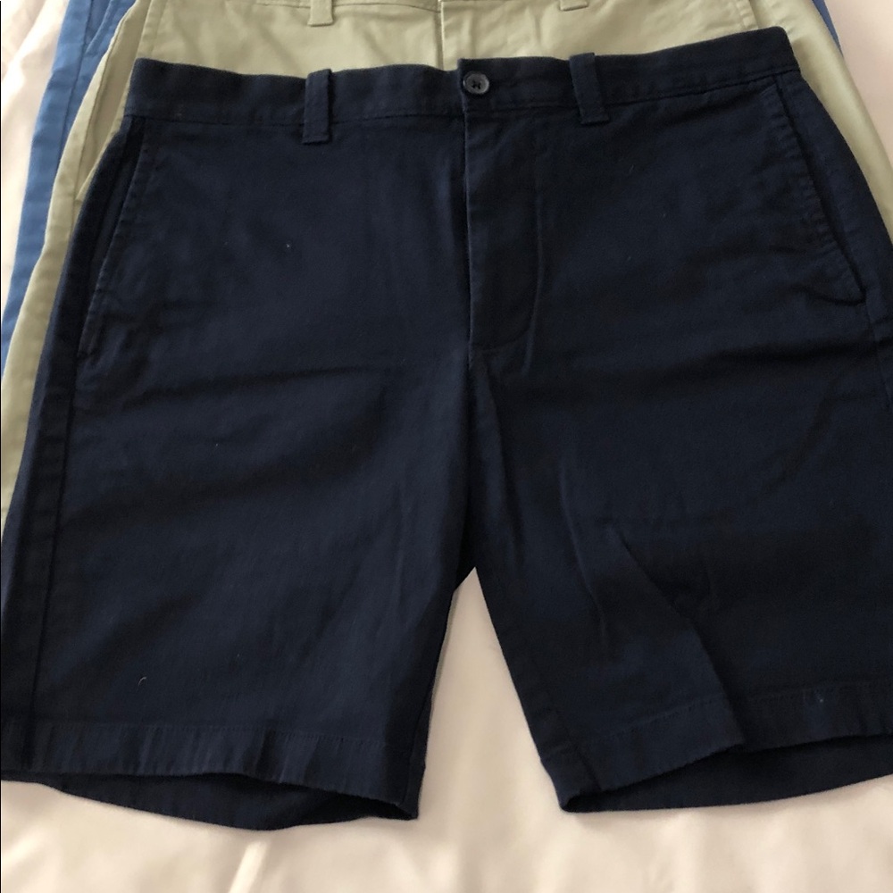Set of (4) J. Crew Men's Casual Shorts - Orange, Blue, Green, and Navy - Picture 3 of 10